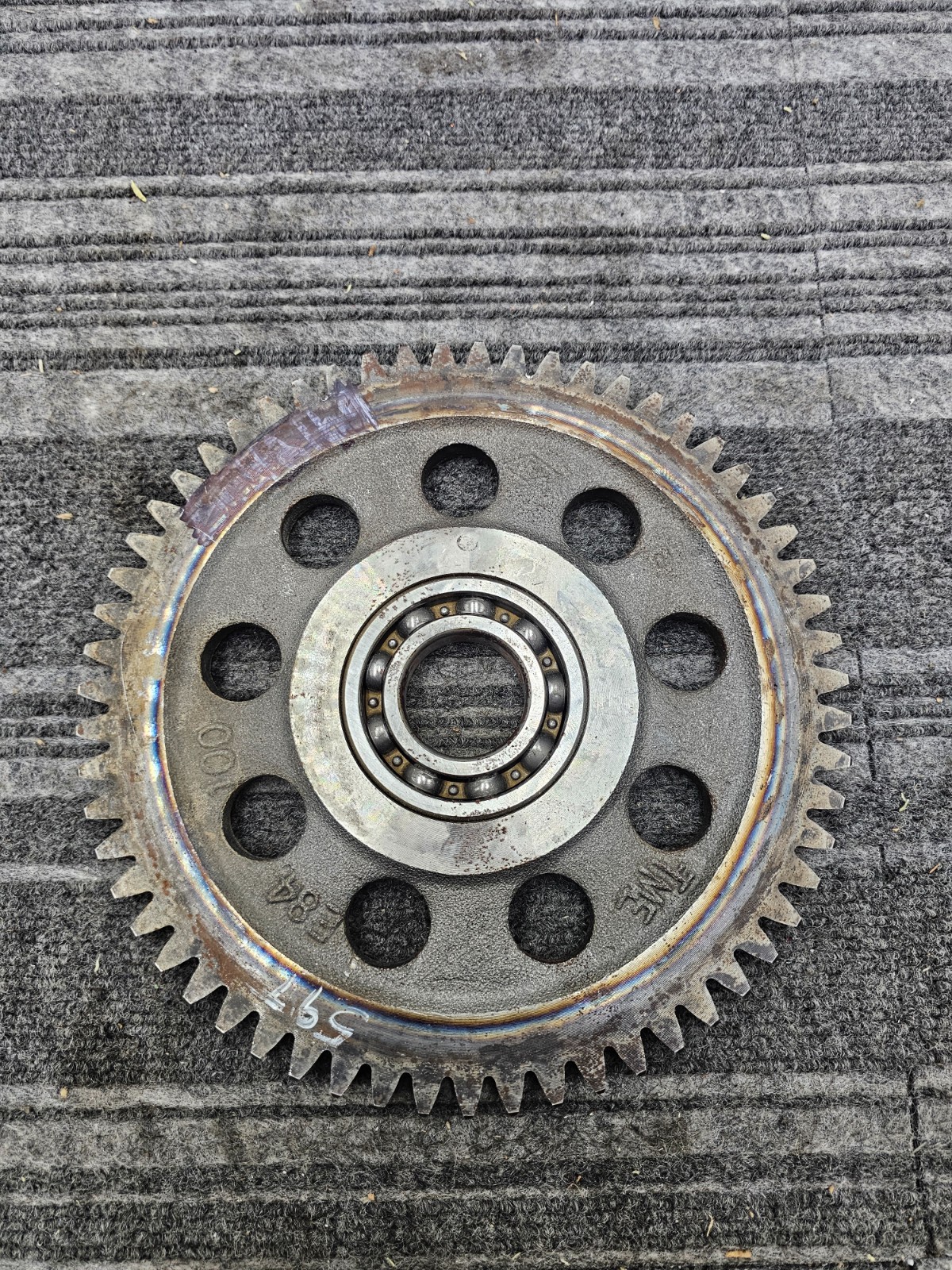 TME E84 59-Tooth Idler Gear with Bearing for Disc Mowers