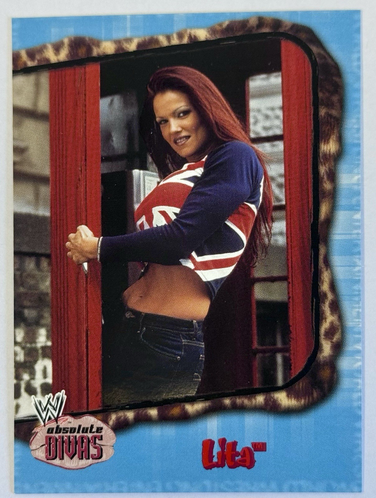  Lita 2002 Fleer WWE Absolute Divas #4 Rookie RC