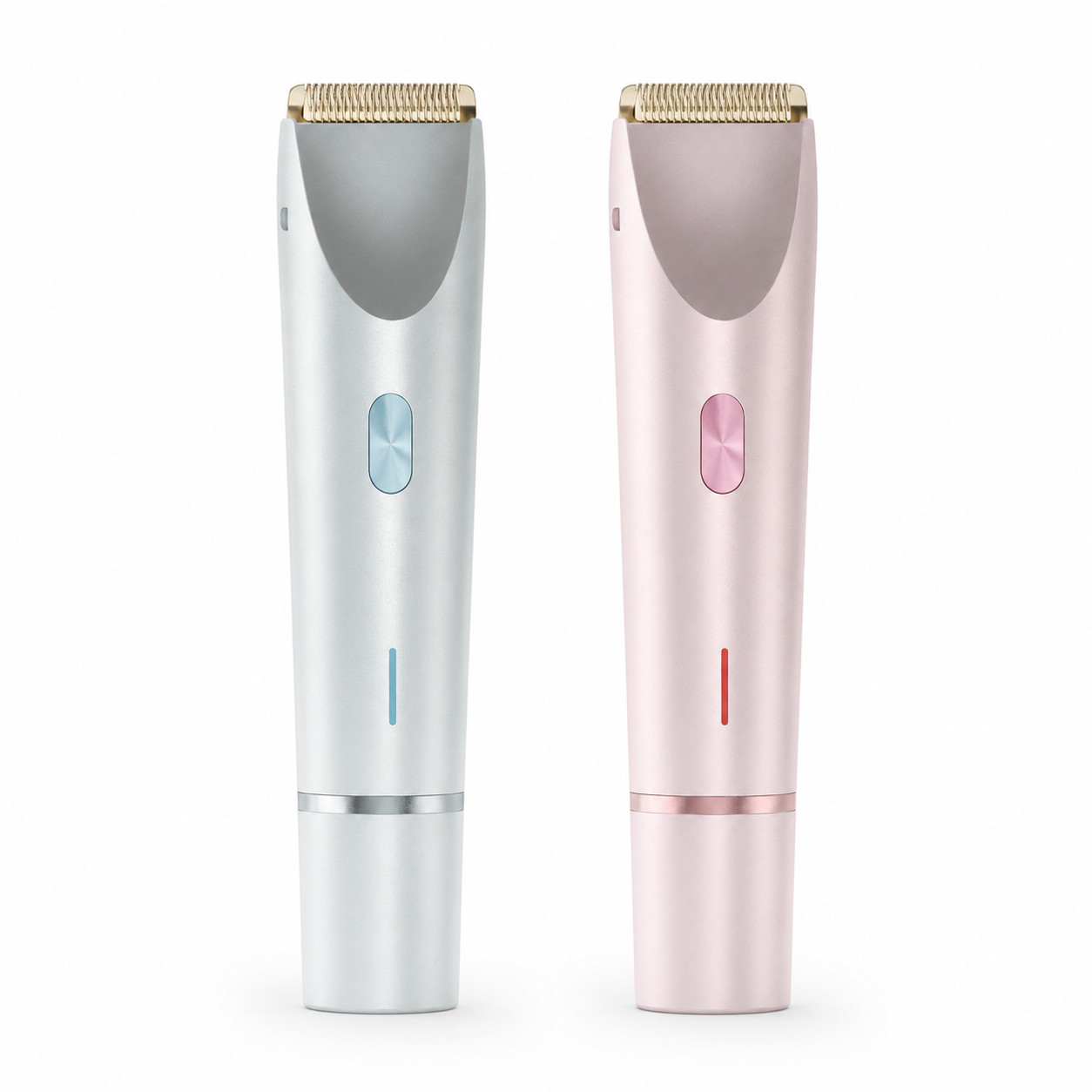 2-in-1 Electric Bikini Body Trimmer for Women Dual Head Rechargeable Shaver