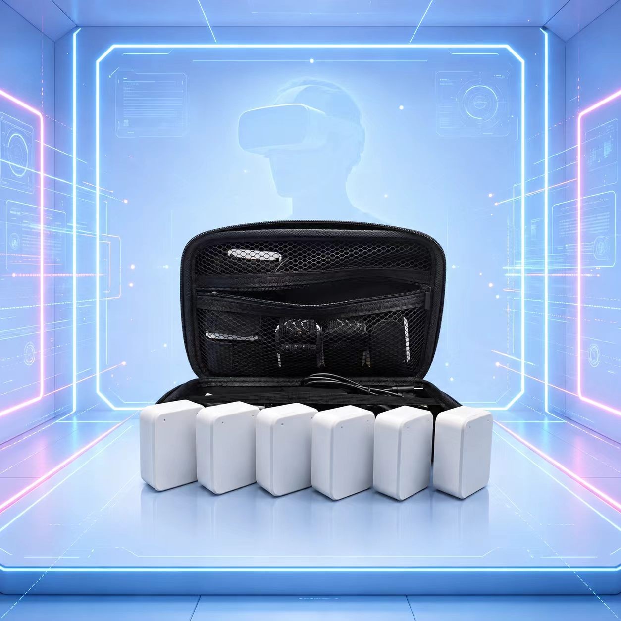 SlimeVR Compatible Full-Body Tracker 6-Pack VRChat SteamVR FBT LSM6DSV - US