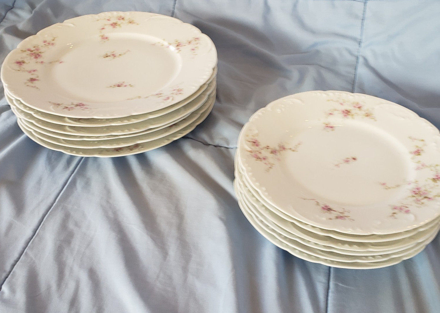 Theodore Haviland Limoges France Set of 12 Antique Plates French Porcelain Theodore Haviland Limoges France Set of 12 Antique Plates French Porcelain