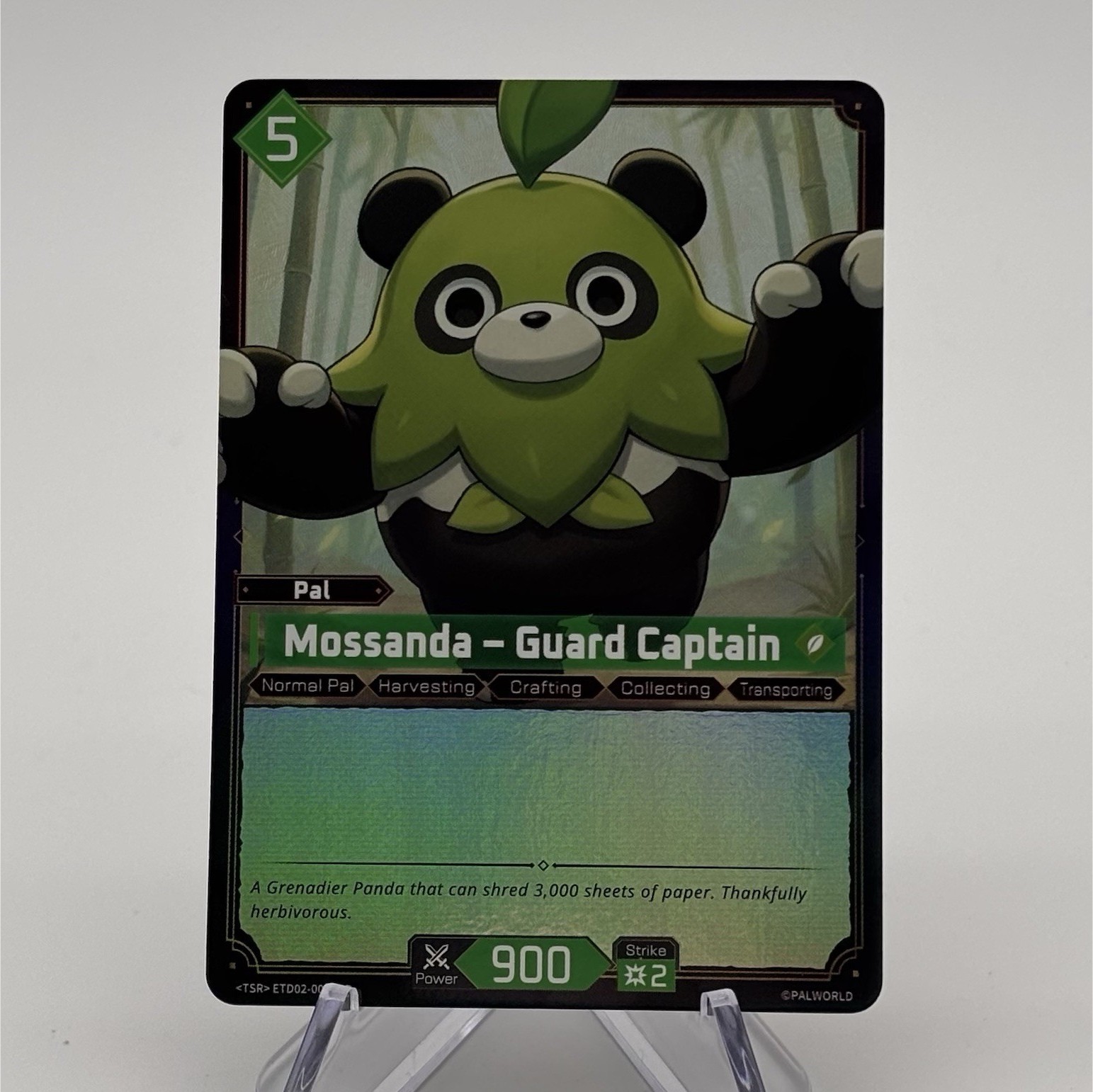 Mossanda - Guard Captain TSR | ETD02-001TSR Palworld Dawn of Palpagos