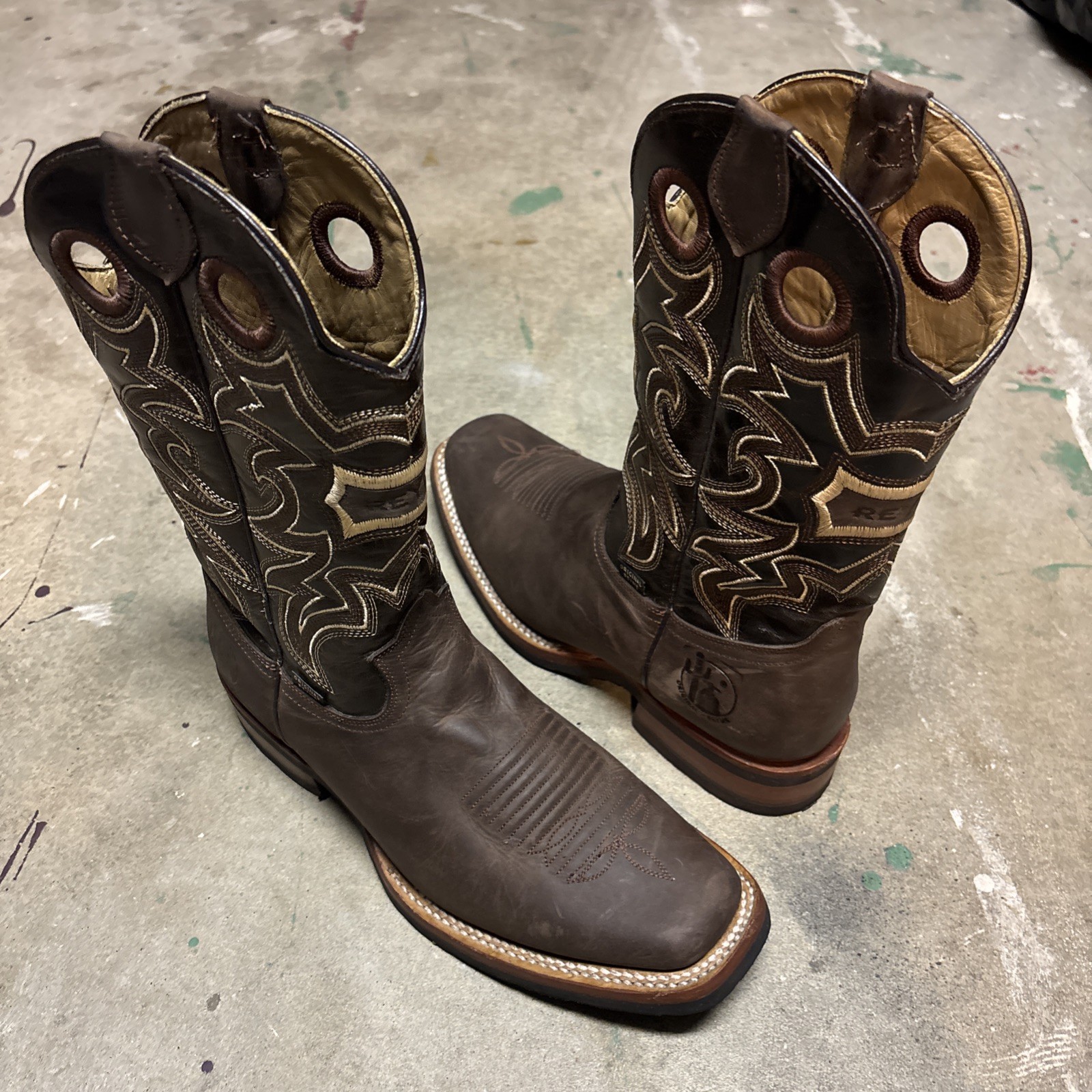 Original Reyme Leather Boots 7.5
