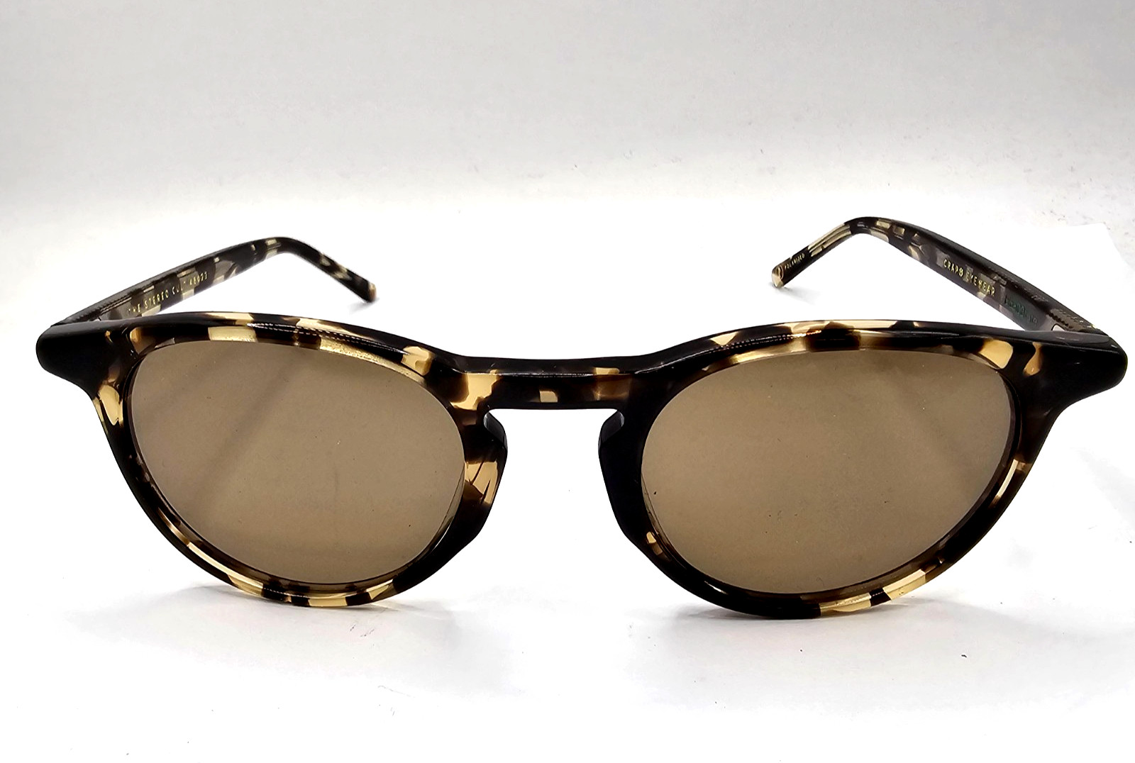 Crap Eyewear The Stereo Cult Desert Tortoise Bio / Polarized Earth Sunglasses