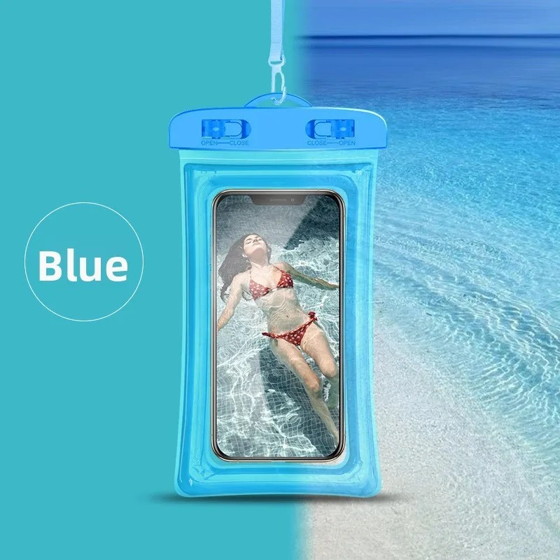 Waterproof Floating Pouch Dry Bag Case Cover For iPhone Cell Phone Touchscreen