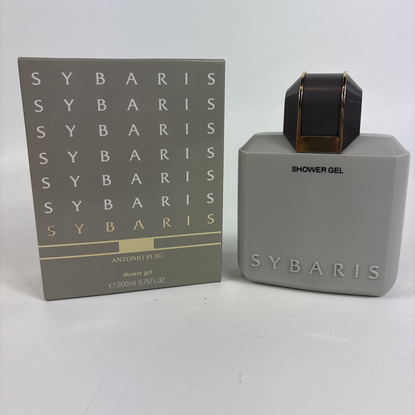 Vintage Antonio Puig Sybaris Shower Gel 200 Ml. 6.75 Fl OZ