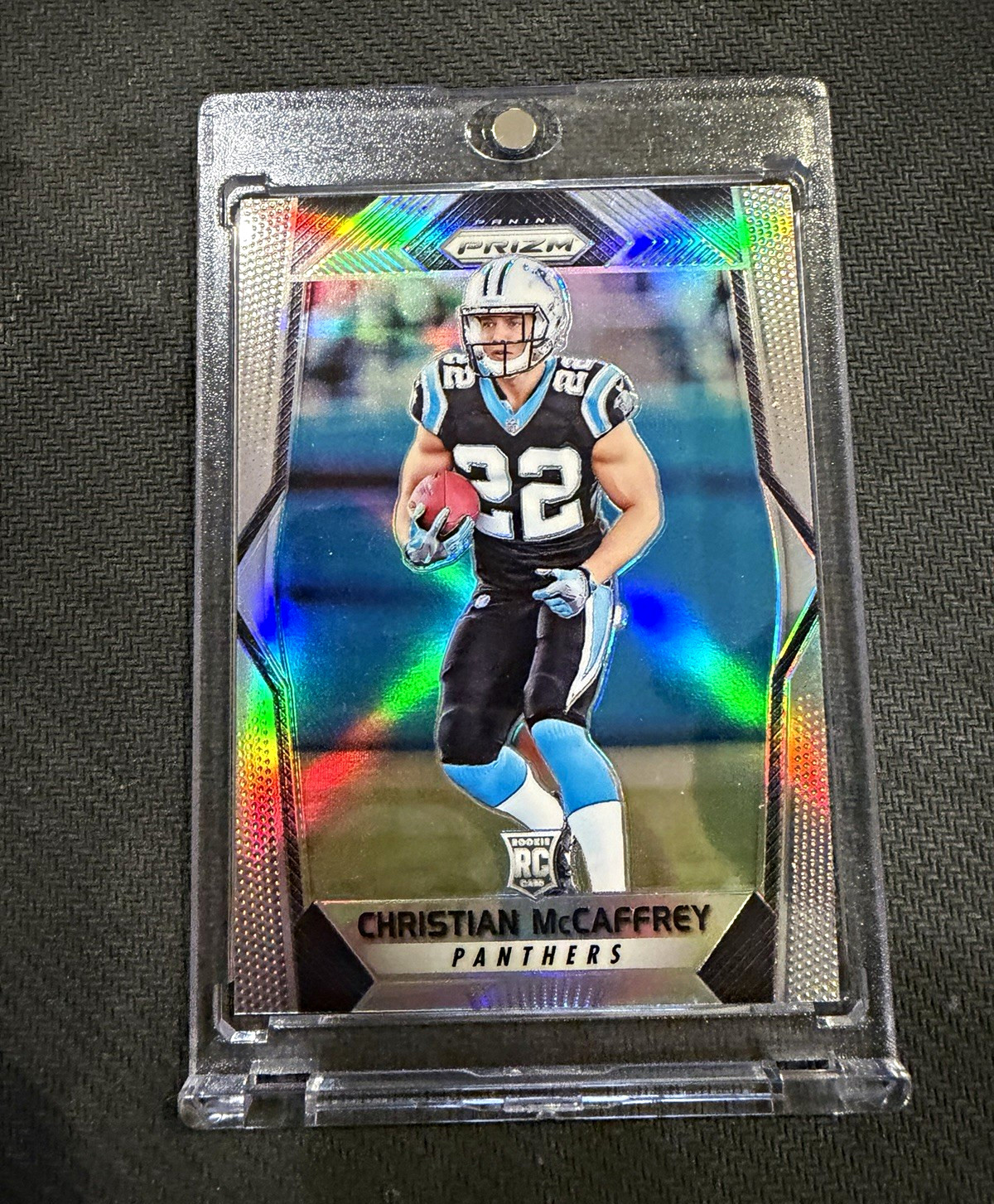 Panini Prizm Football 2017 Christian McCaffrey Panthers #249 RC Silver Prizm Panini Prizm Football 2017 Christian McCaffrey Panthers #249 RC Silver Prizm