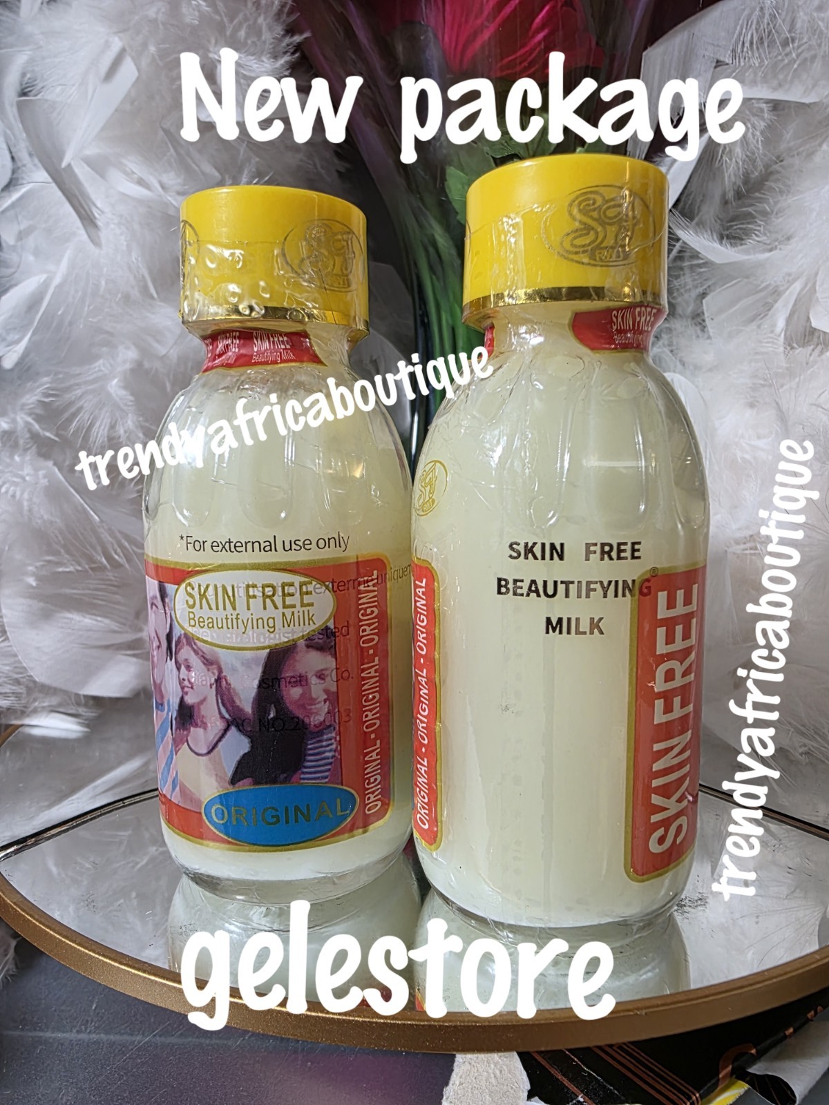 ORIGINAL Skin Free Beautifying Milk. 100ml X 1  ADD to Body Lotion Exp. 2032
