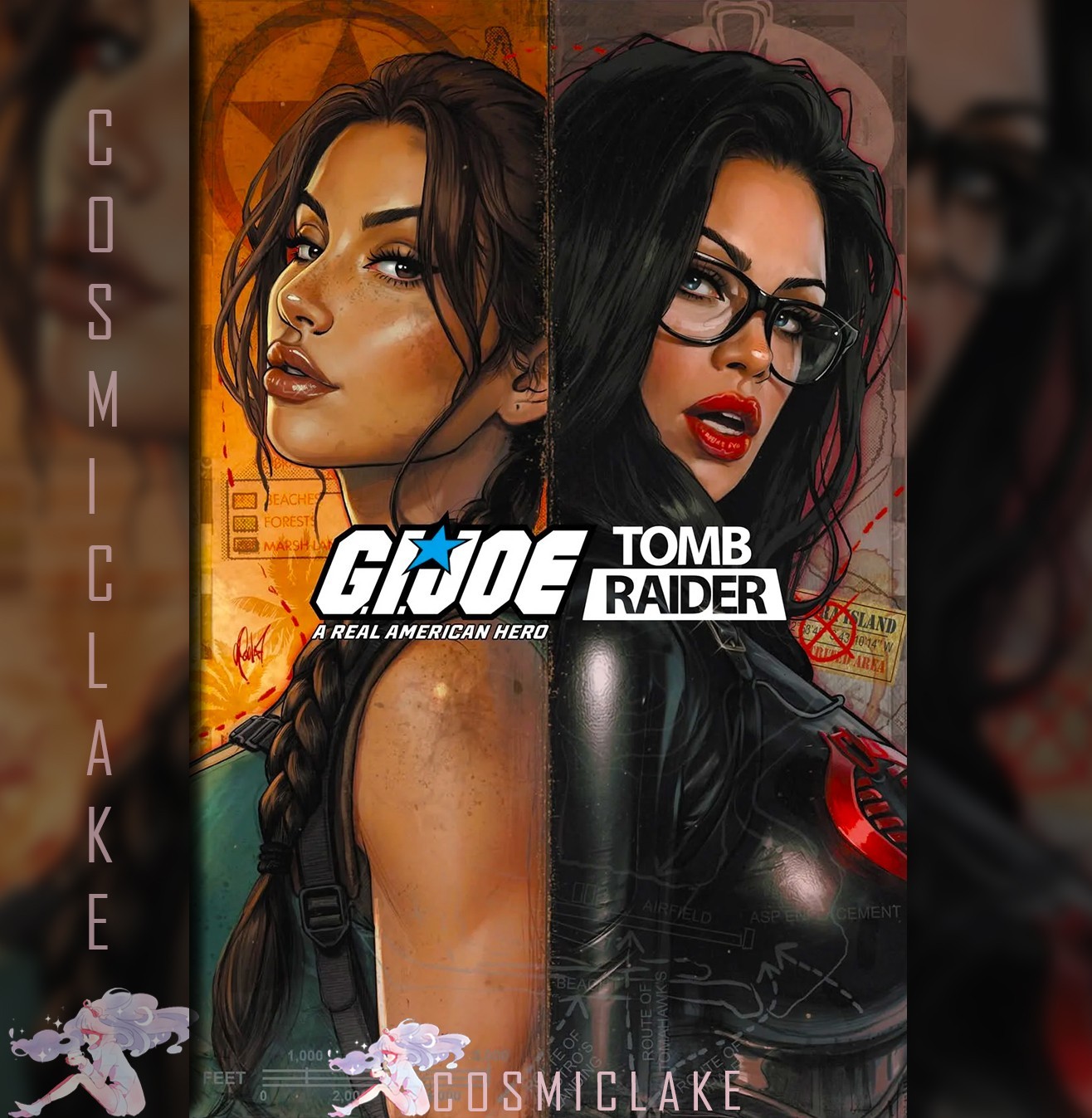 Gi Joe Real American Hero Tomb Raider #1 Poulat Nycc Variant Presale 10/25☆
