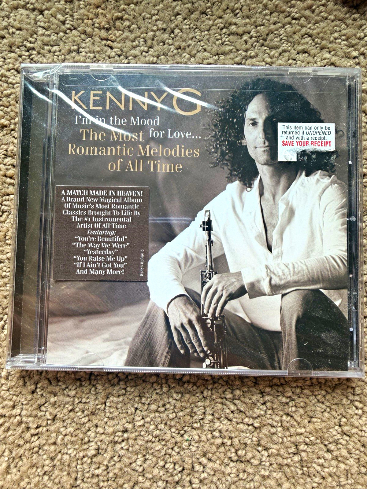 Kenny G Smooth Jazz CD 2006 Arista - I'm in the Mood for Love: Most Romantic