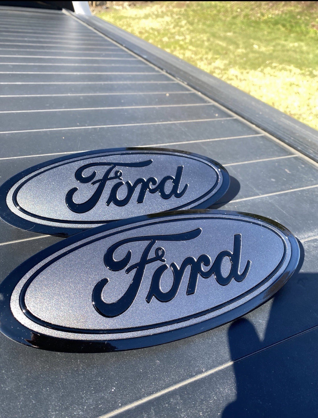 2015-2020 Ford F-150 Color Matched Emblems – Custom Paint Code Badges