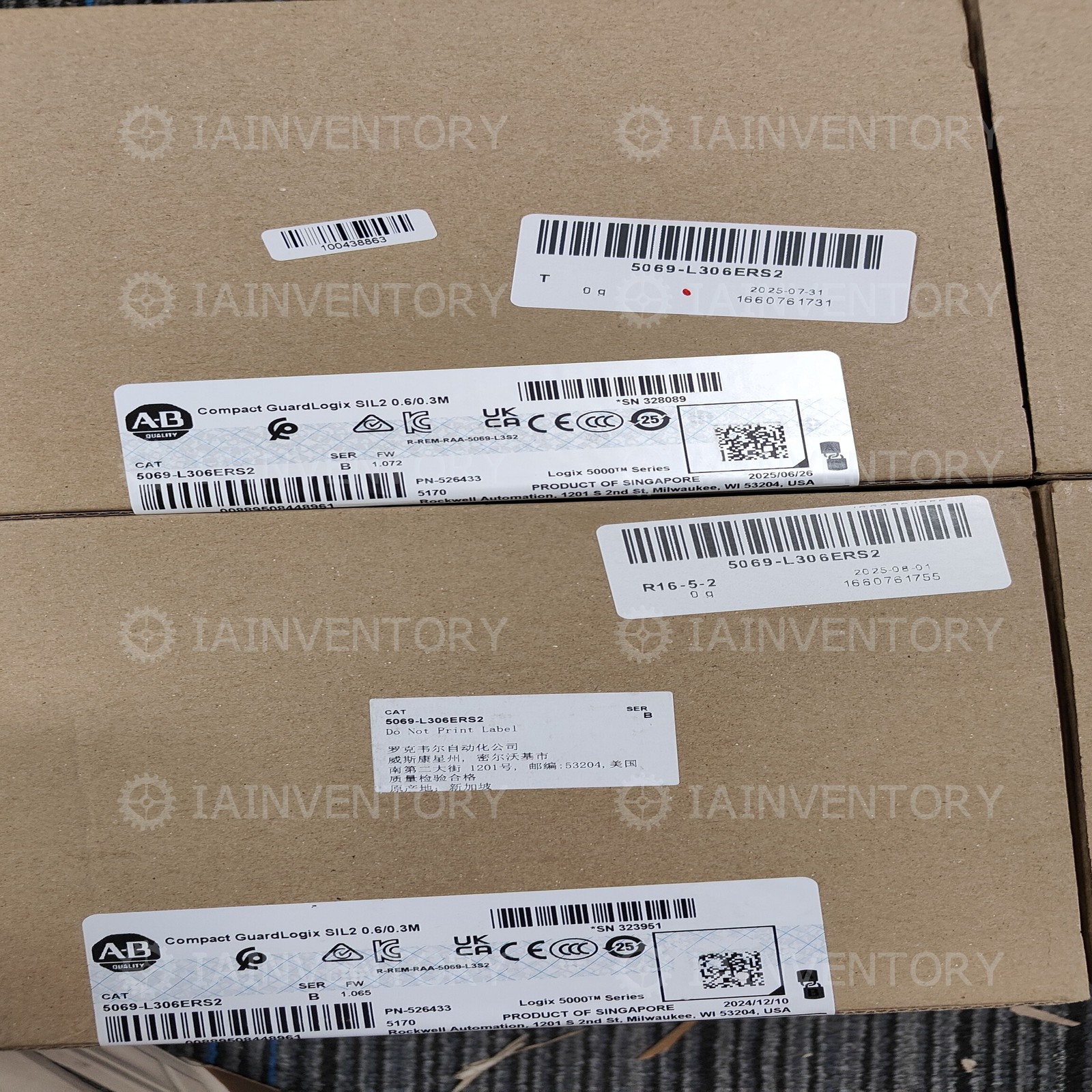 1PC NEW Allen-Bradley 5069-L306ERS2 With 1 Year Warranty