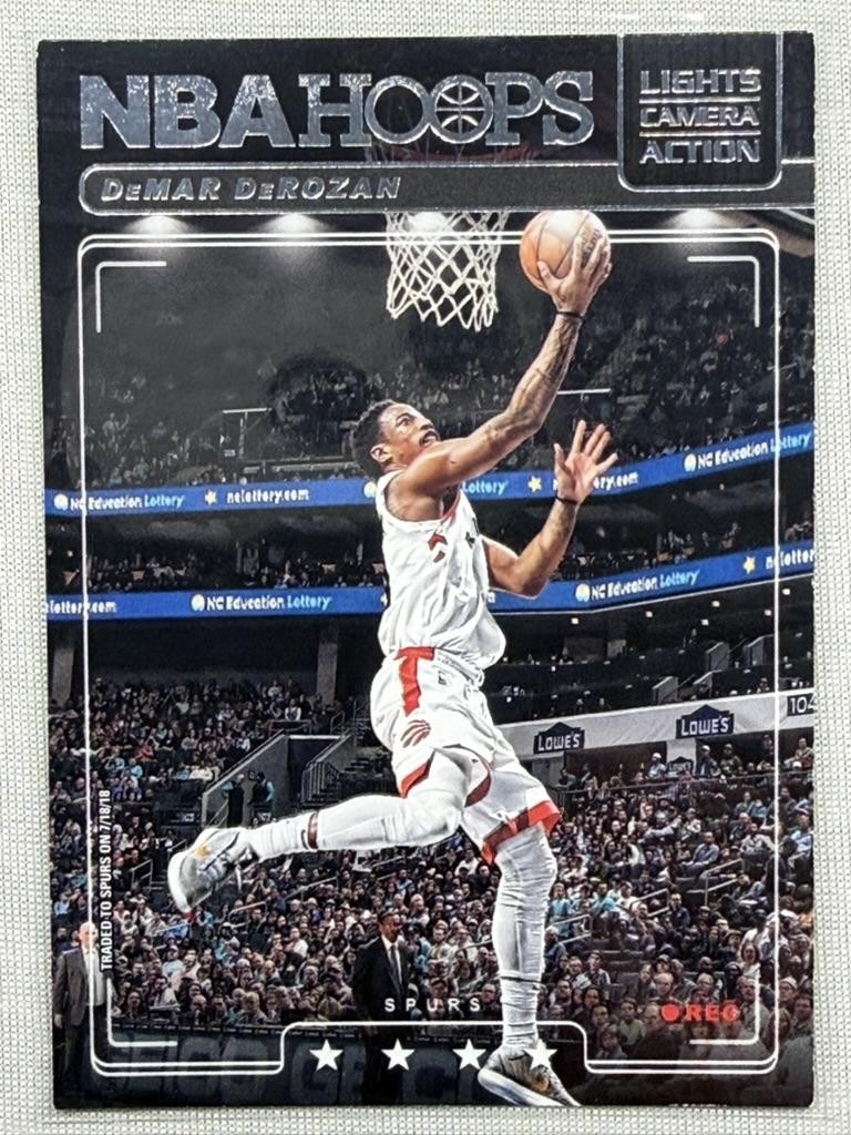 2018-19 Hoops #LCA-20 DeMar DeRozan Lights Camera Action