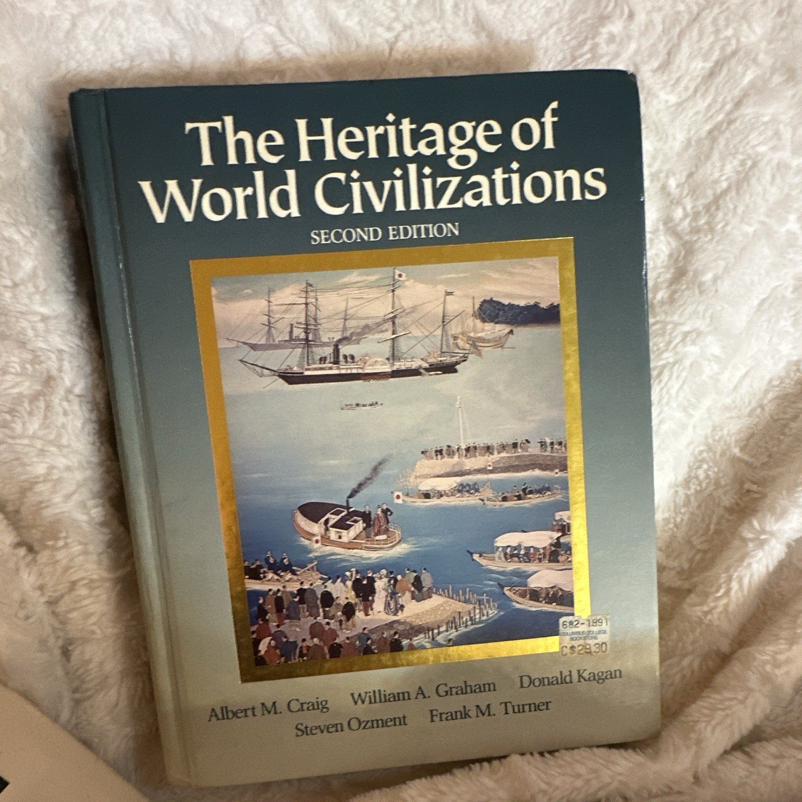 The Heritage of World Civilizations 2nd Ed Hardcover 1991 Prentice Hall Craig