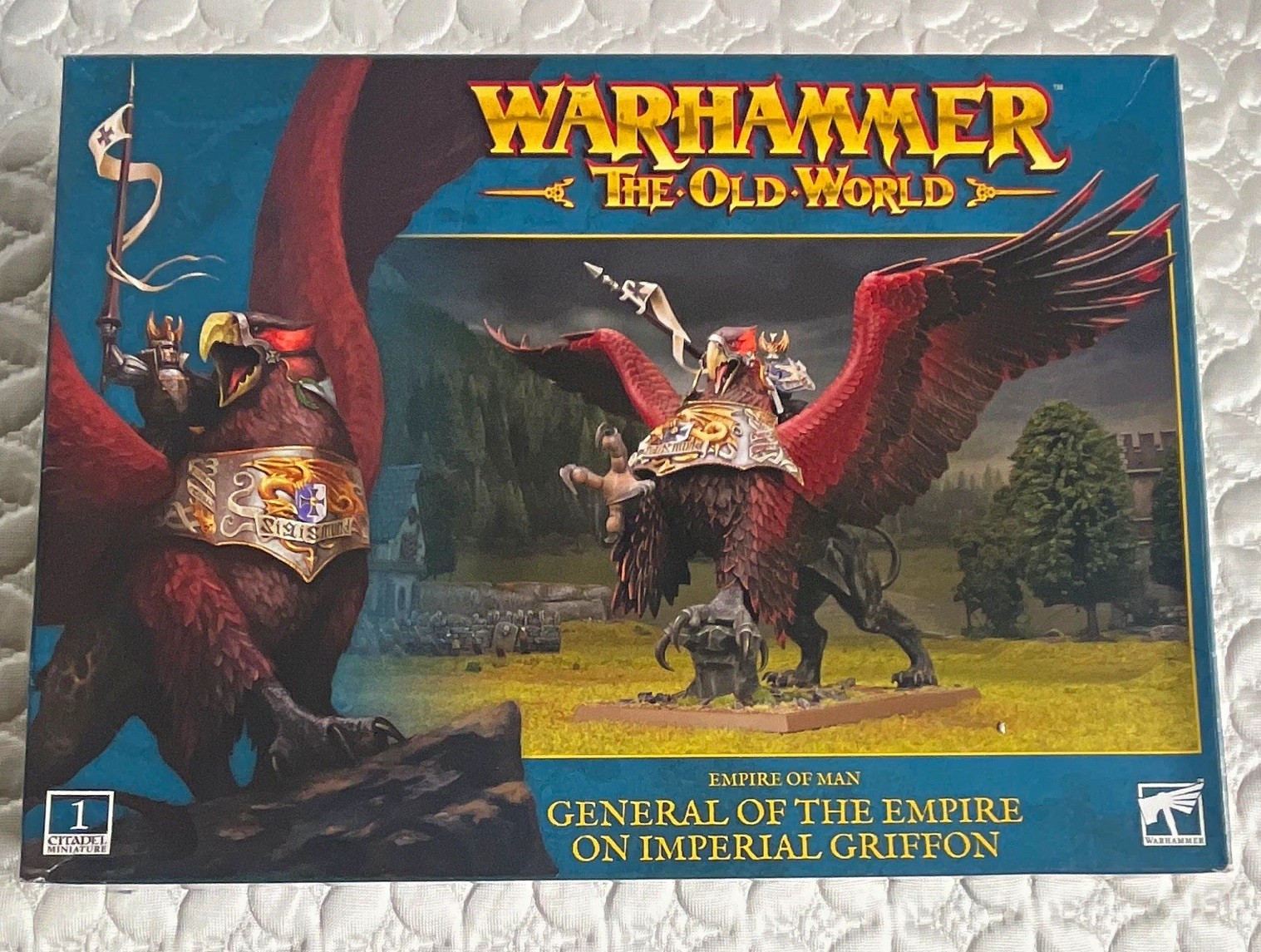 Warhammer The Old World -  General of the Empire on Imperial Griffon Complete