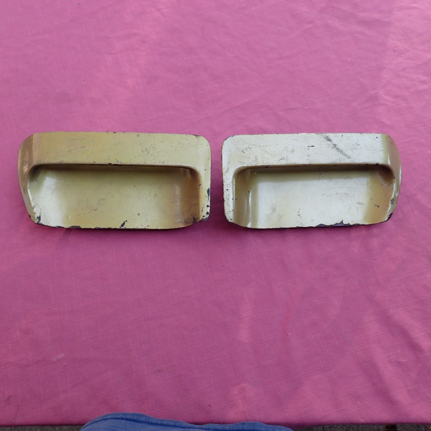 1971-73 Ford Mustang hood scoops, LH RH, nice Mach 1, Boss, Ram Air