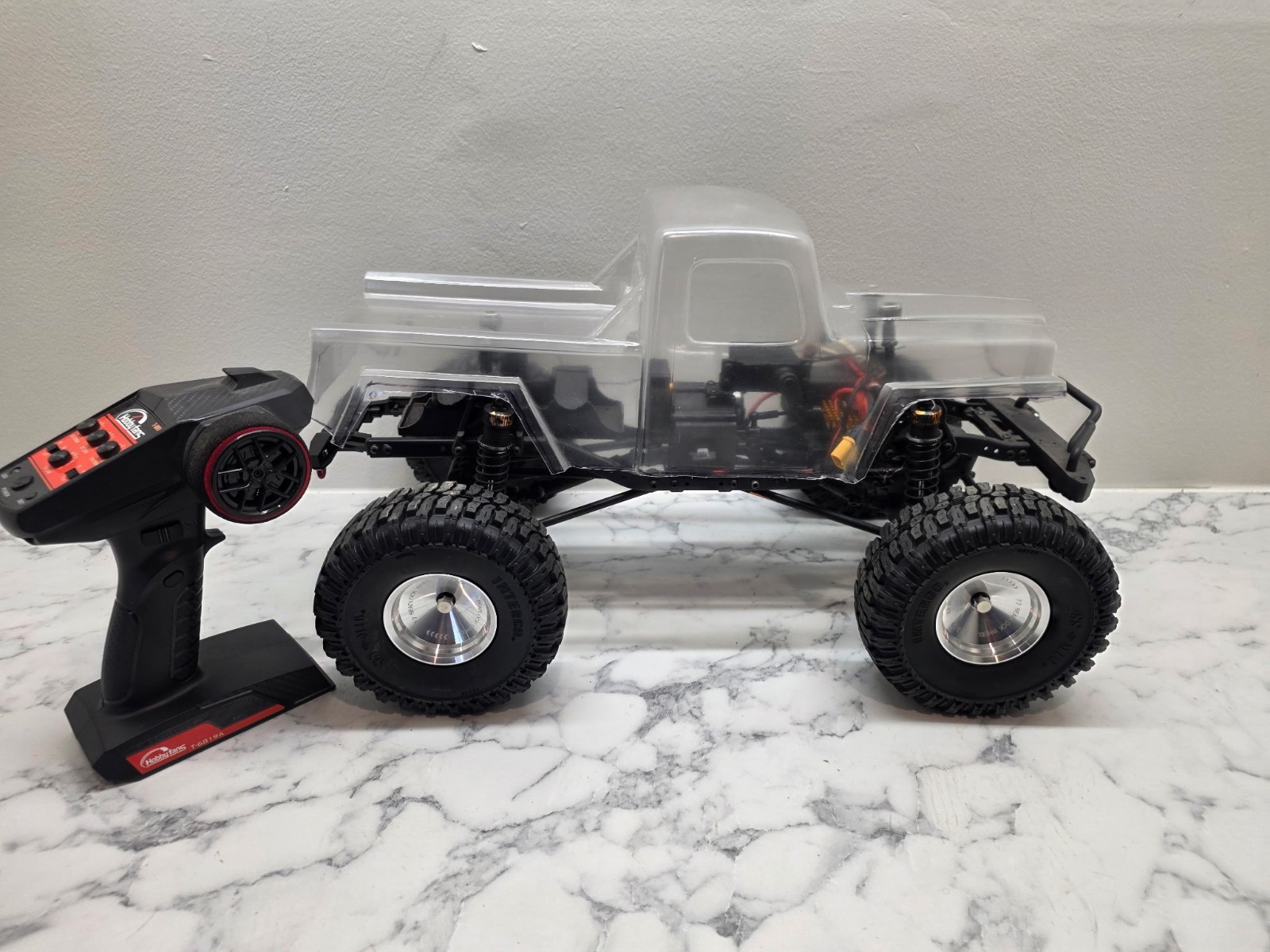 Laegendary Grando 1/10 RTR RC Crawler 4x4 2-Speed Alum Wheels Clear Body