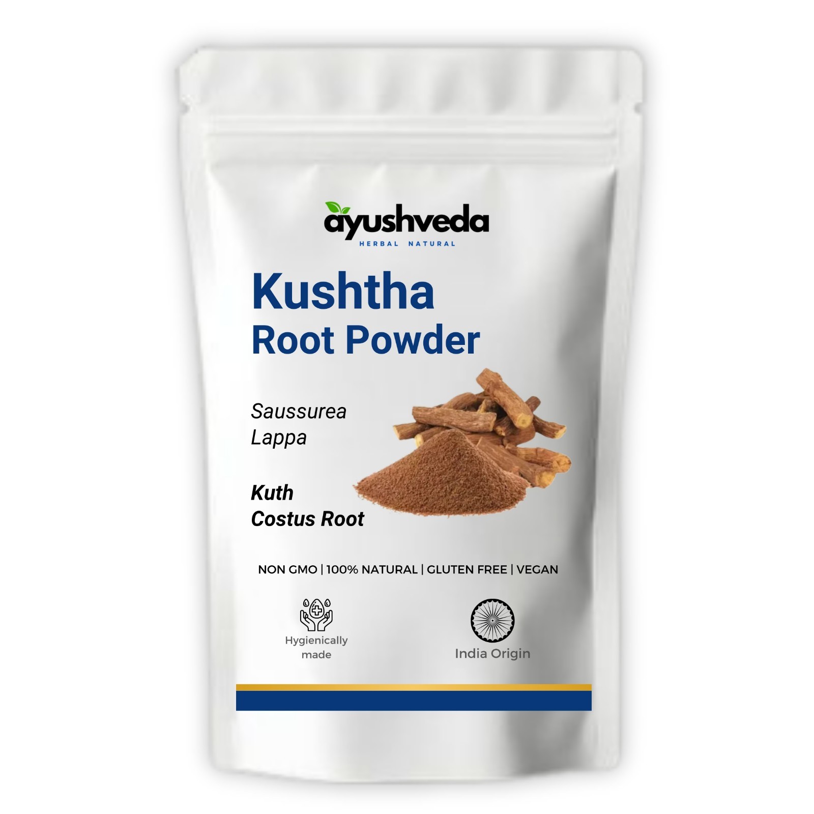 100% Natural Kushtha Powder 100g | Saussurea Lappa | kuth | Costus Root Powder