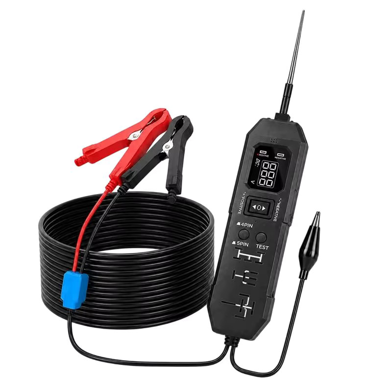 Automotive Circuit Digital Relay Tester For Vehicle Electrical Faults Detection