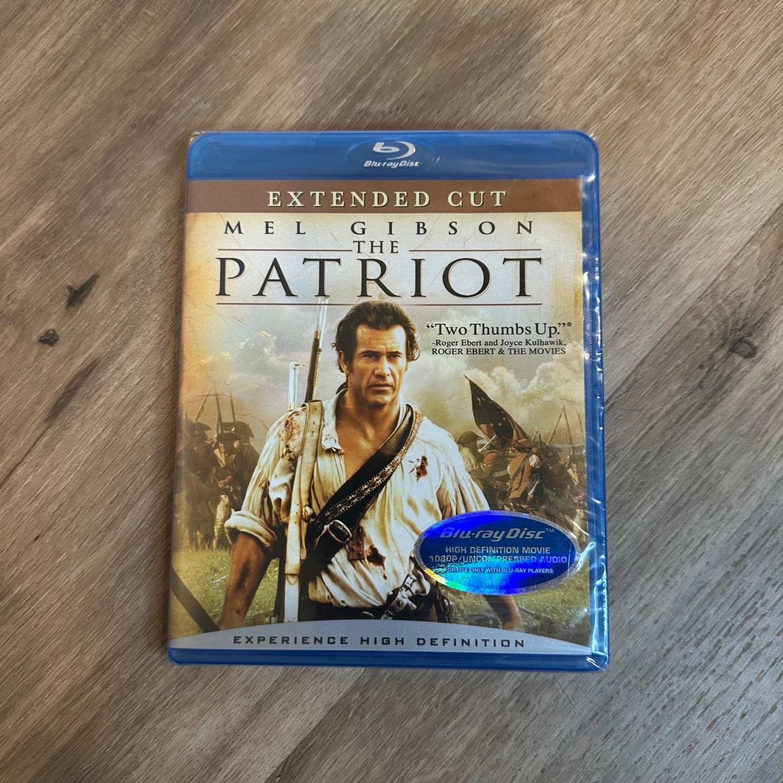 The Patriot Blu-ray Movie Extended Cut Mel Gibson Unrated War Drama New Sony