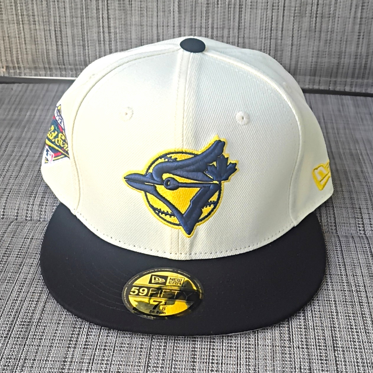 New Era 59FIFTY Toronto Blue Jays 1992 WS Hat White/Black 7 3/8