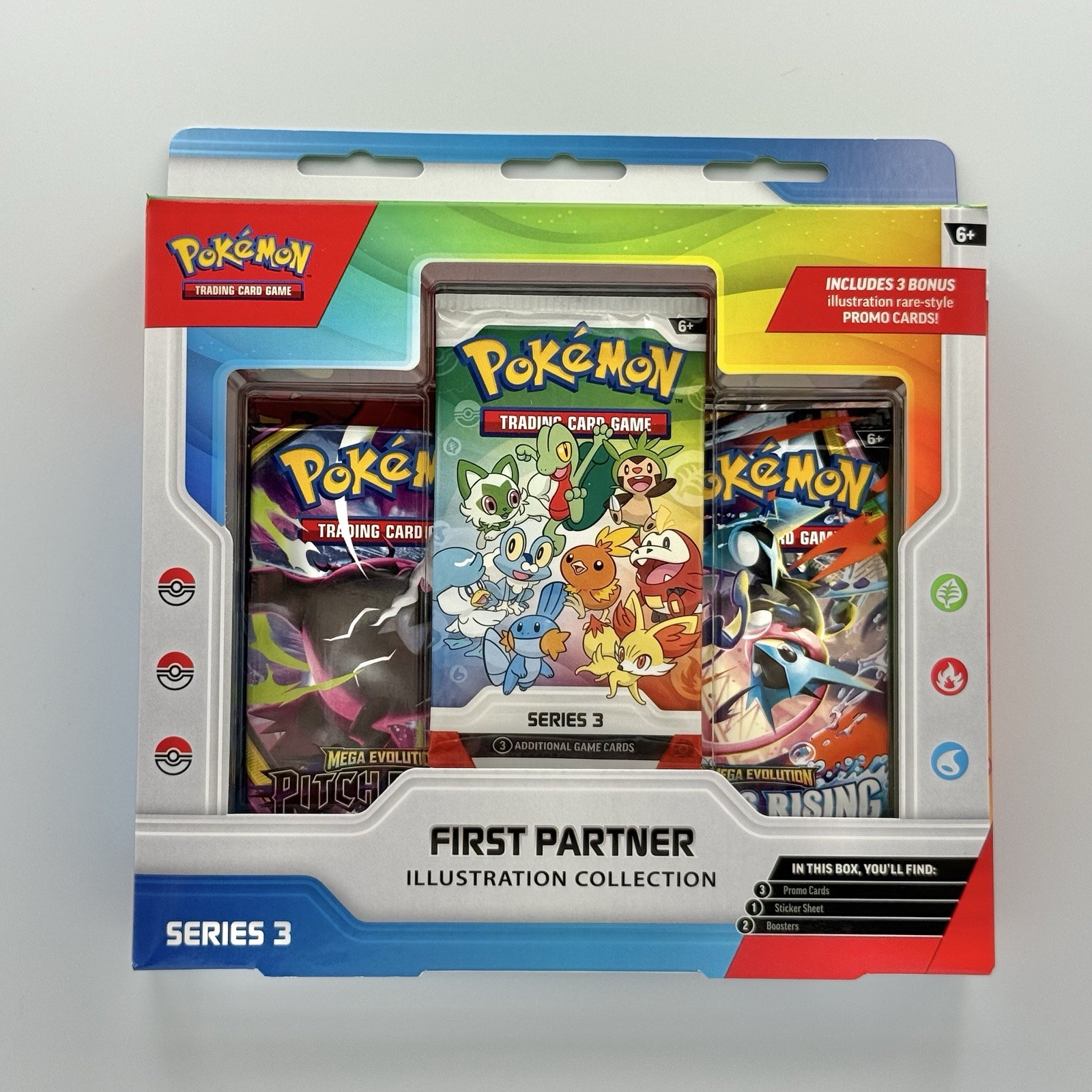 Pokemon TCG First Partner Illustration Collection Series 3 Hoenn Kalos Paldea