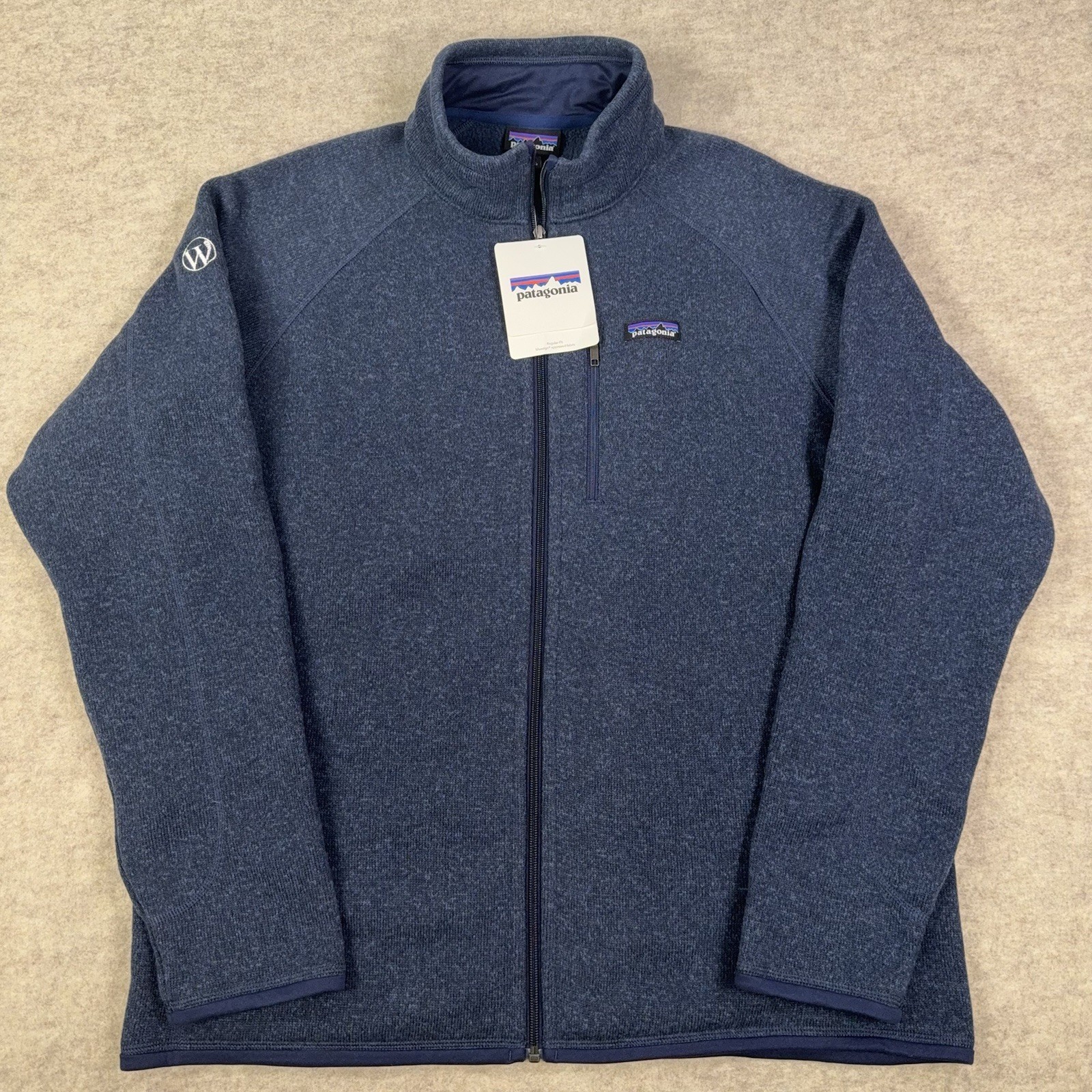 Patagonia Better Sweater Full Zip Jacket Mens XL Classic Navy Blue Midweight NWT