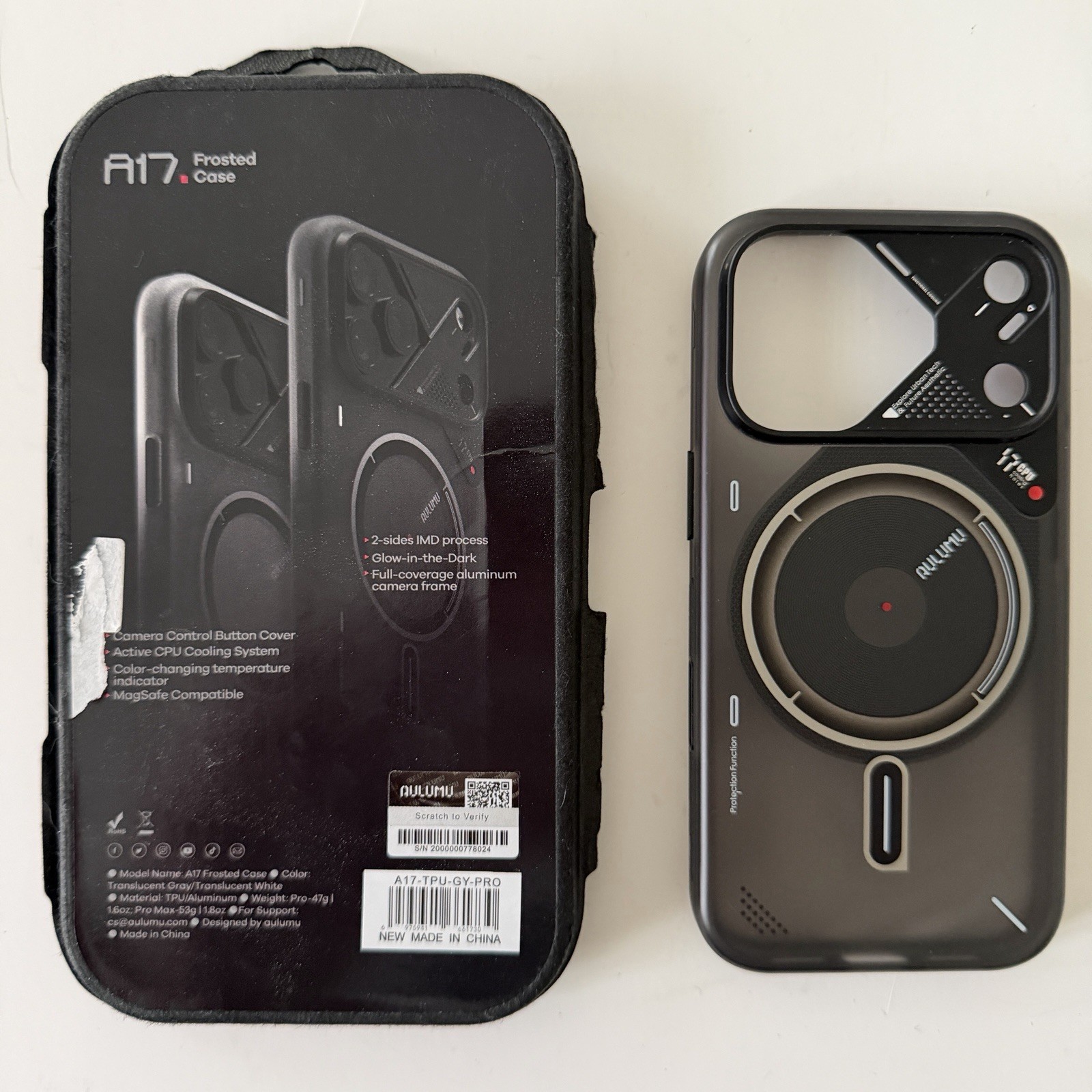 Aulumu A17 Magnetic Thermal Case For iPhone 17 Pro 6.3\ Aulumu A17 Magnetic Thermal Case For iPhone 17 Pro 6.3\