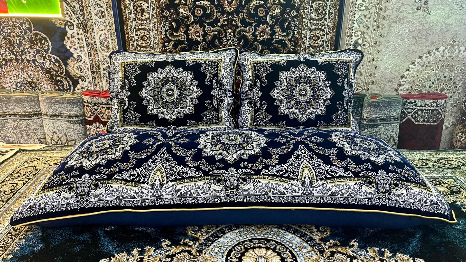 Traditional Afghan - Arabic - Persian Mattress & Pillow Covers | Made in Turkey