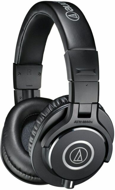 Audio-Technica ATH-M40x Over-Ear Headphones - Black