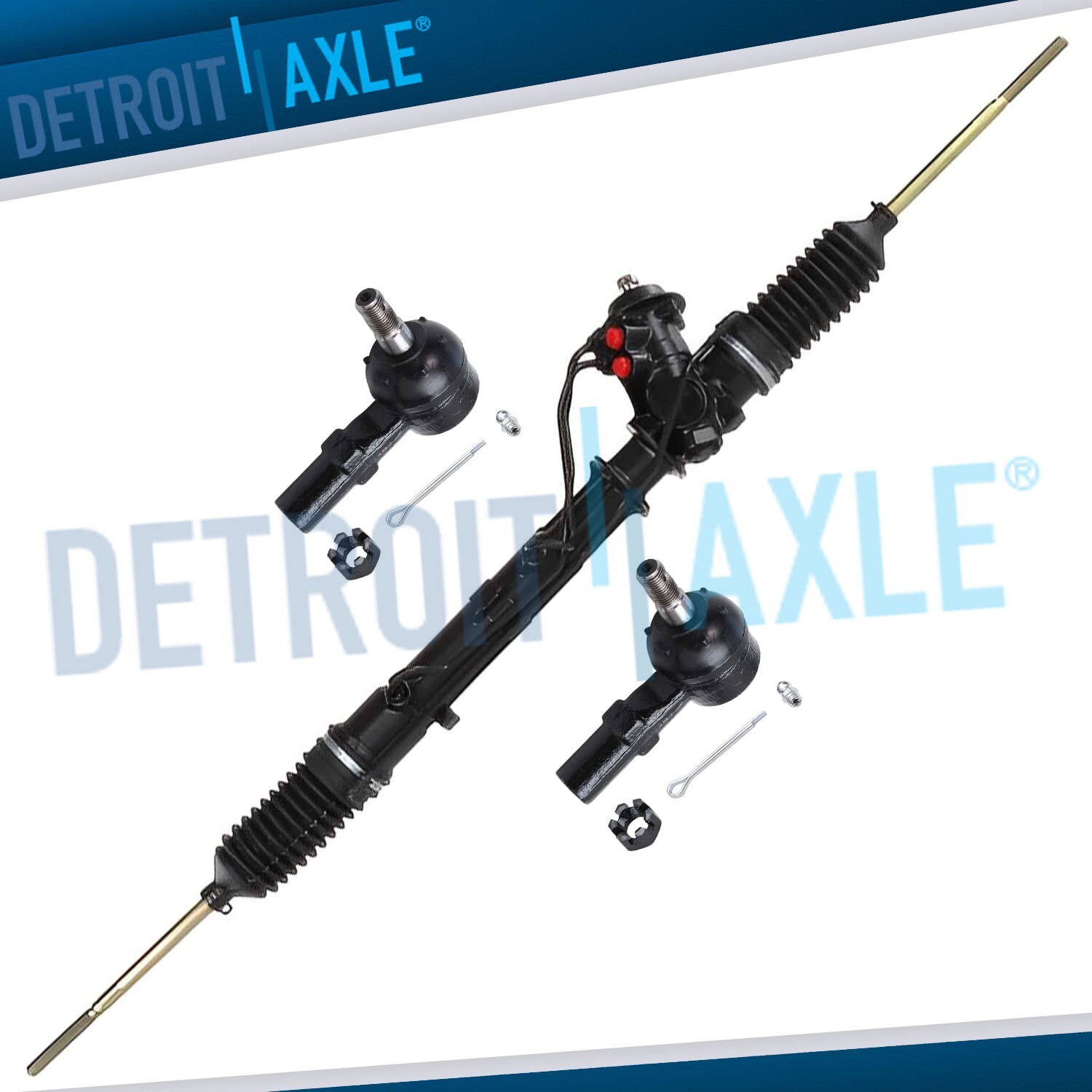 Rack and Pinion Front Outer Tie Rods for 1991-2003 Ford Escort Mercury Tracer