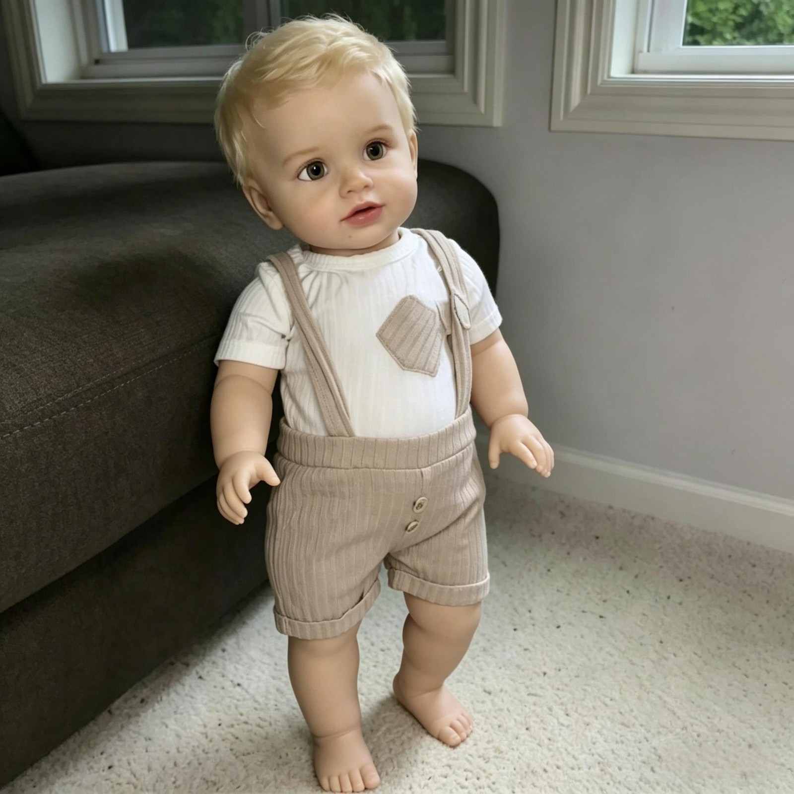 Big Size Reborn Baby Dolls Boy 26 inch Realistic Reborn Toddler Girl Cloth Body