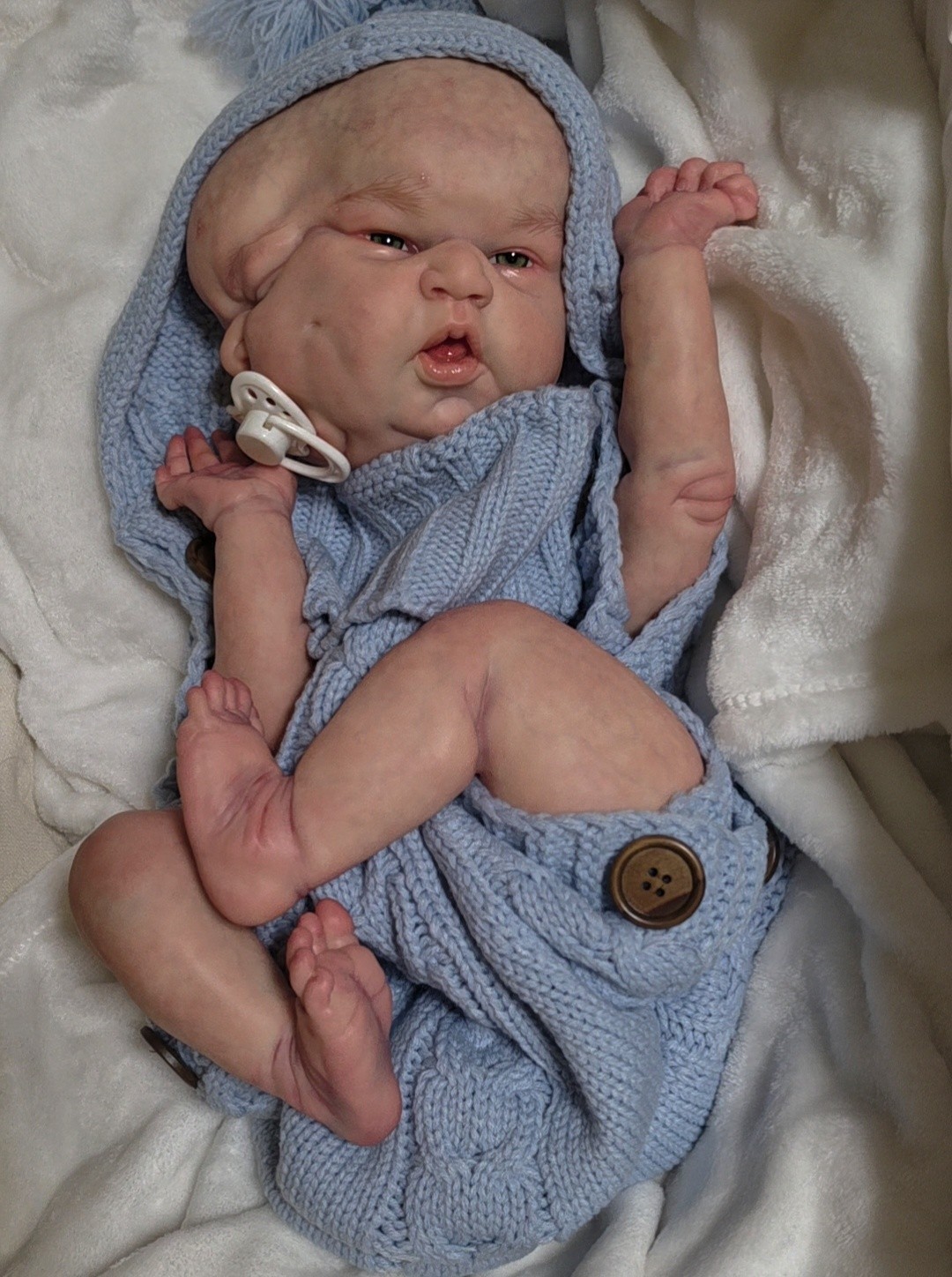 RARE Two HEADED Reborn CONJOINED TWINS Vincenzina Care VIRAL Lunarlullababies