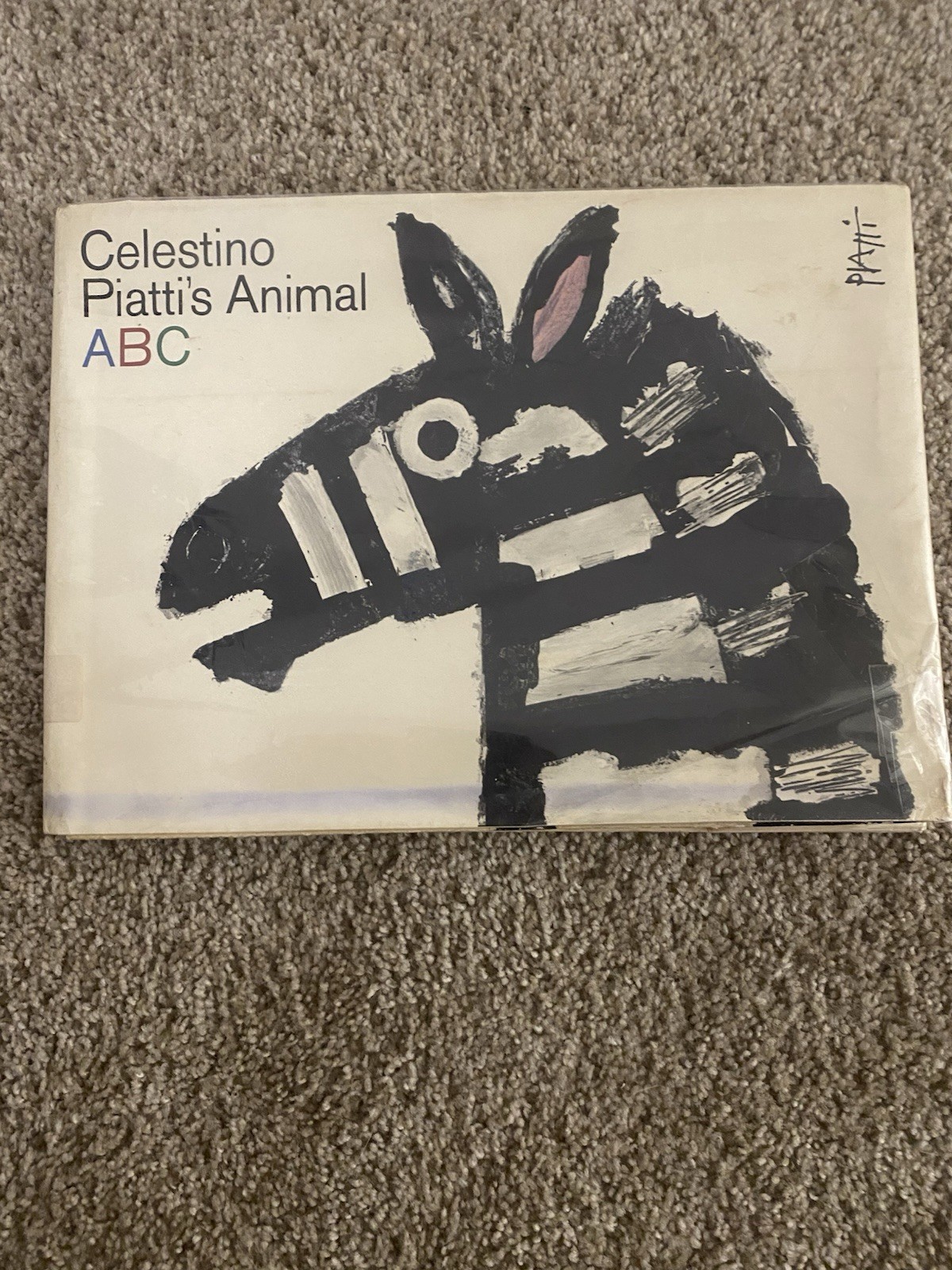 Jon Reid. Celestino Piatti\'s Animal ABC 1966 1st Ed DJ Color Illus by Piatti