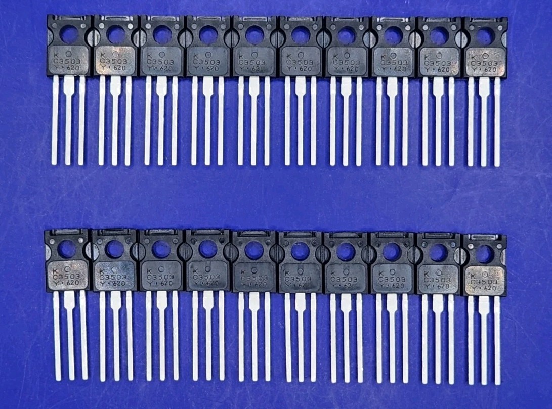 10 ea KTA1381 & KTC3503 Genuine KEC Transistors sub KSA1381 & KSC3503 FAST SHIP