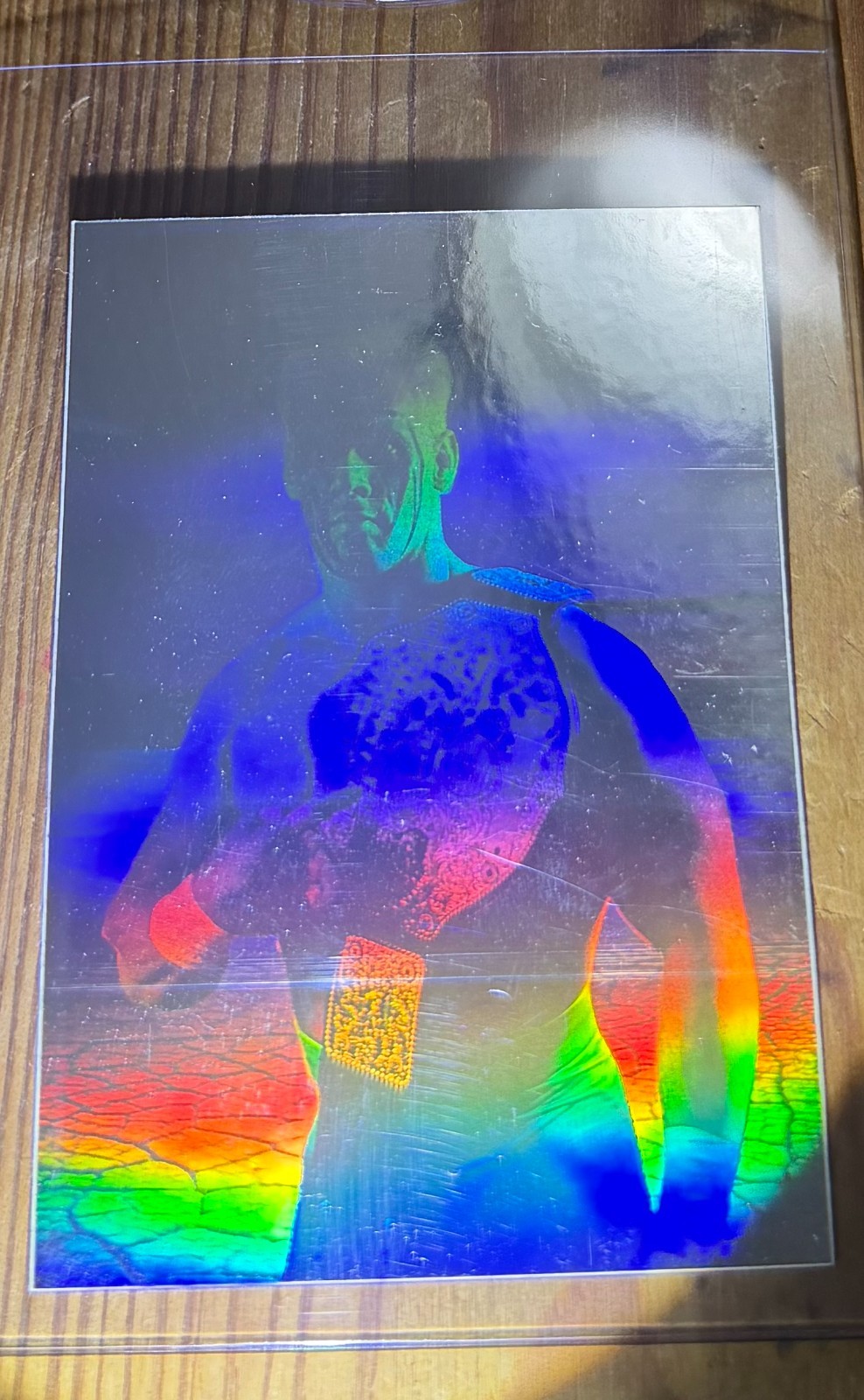Impel 1991 WCW Sting Hologram Original Card Wrestling Tough Pull Impel 1991 WCW Sting Hologram Original Card Wrestling Tough Pull