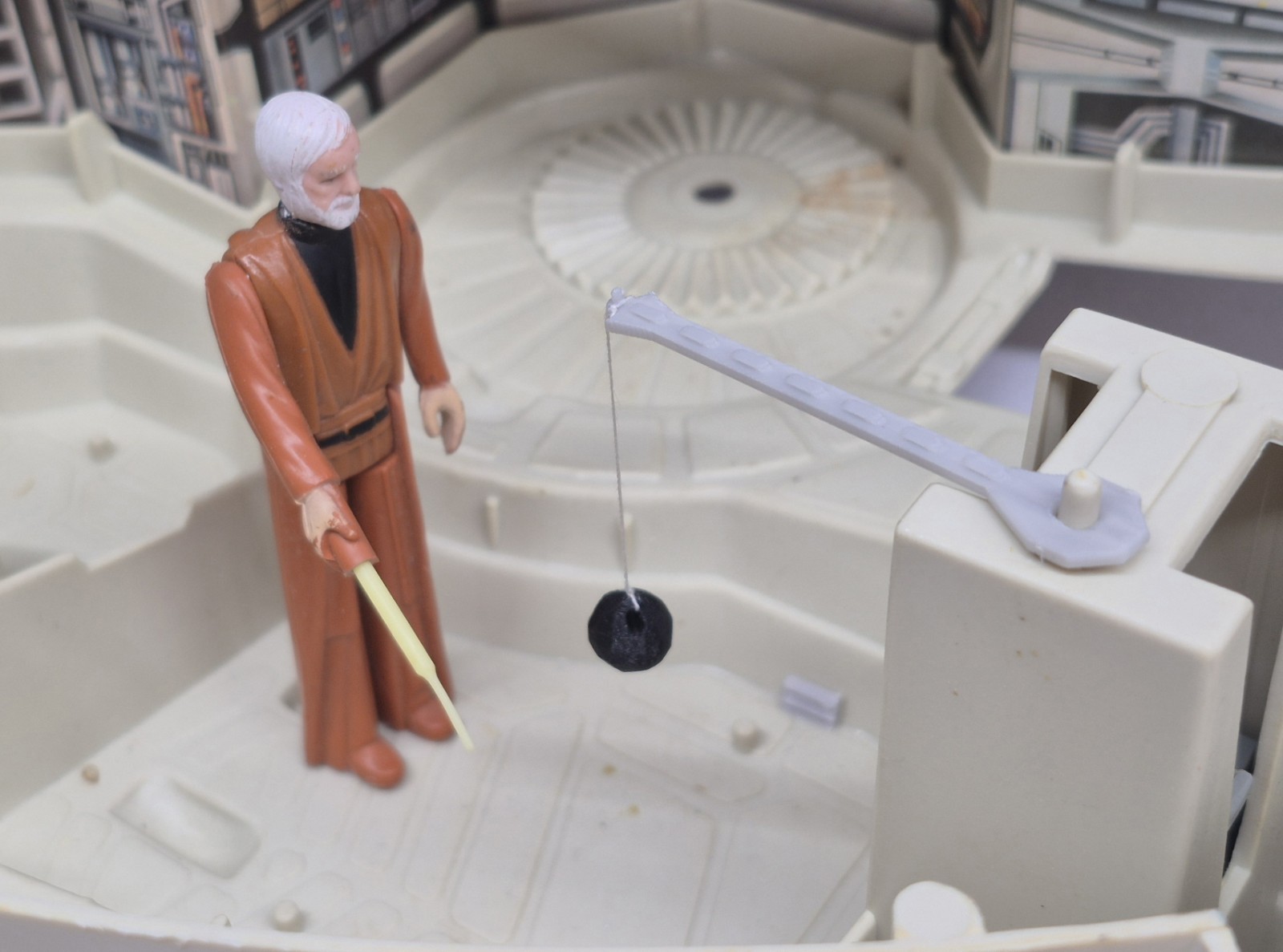 Star Wars Millenium Falcon Jedi Training Ball & Arm Repro Kenner 1979 for Vntg