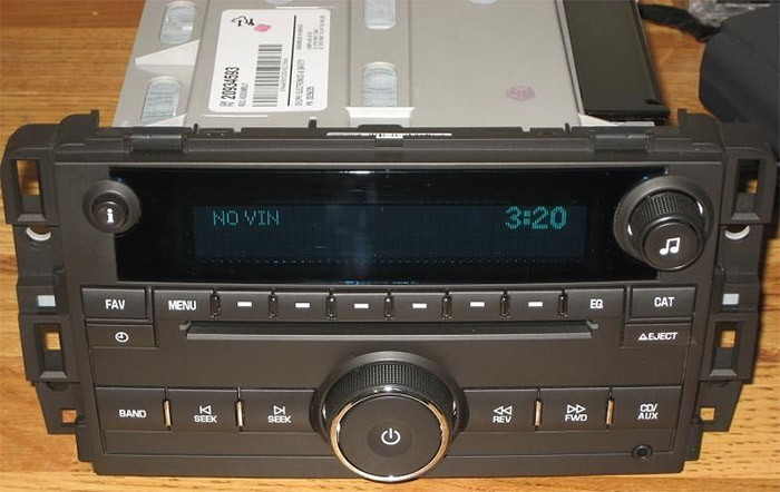 Unlocked 2009-2017 Chevy GMC CD Radio Ipod USB input & 3.5 AUX MP3 Tahoe Yukon +