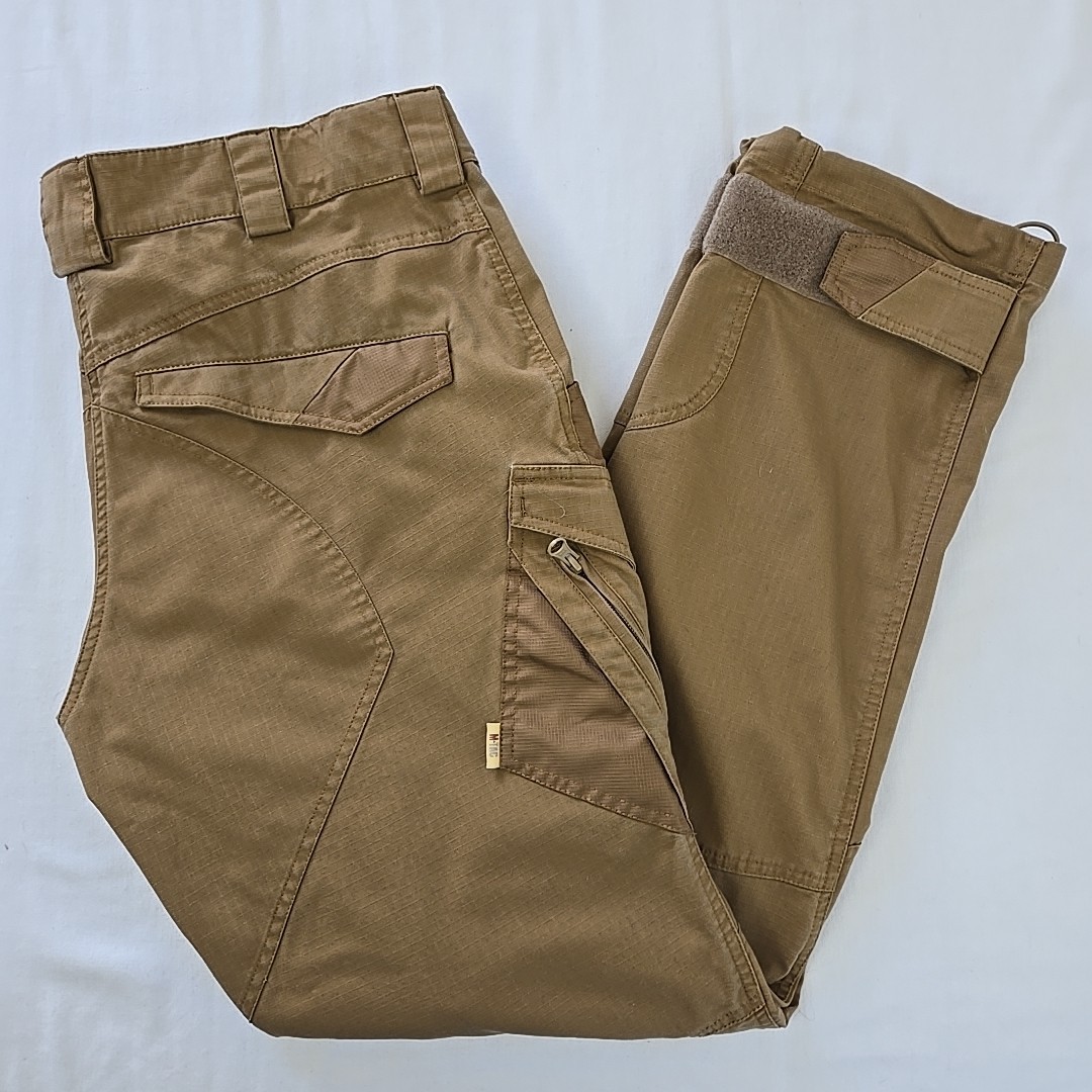 M TAC Aggressor Gen II Flex Cargo Pant Rip-Stop Coyote Brown Mens XL Long