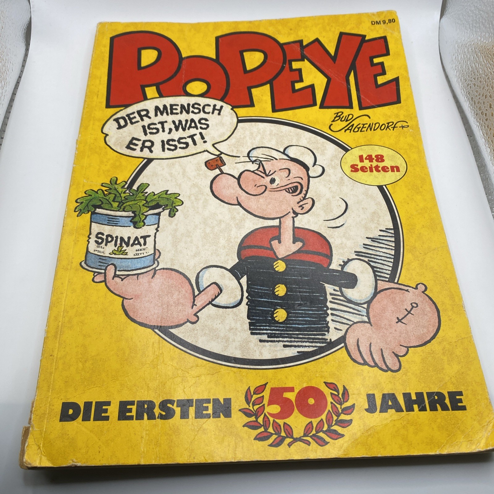 Popeye Die Ersten 50 Jahre 1979 Ehapa German Edition Bud Sagendorf 144 Seiten Co