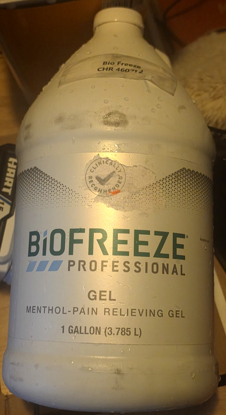Biofreeze Professional Pain Relief Gel, 1 Gallon, Pump Not Included Biofreeze Professional Pain Relief Gel, 1 Gallon, Pump Not Included
