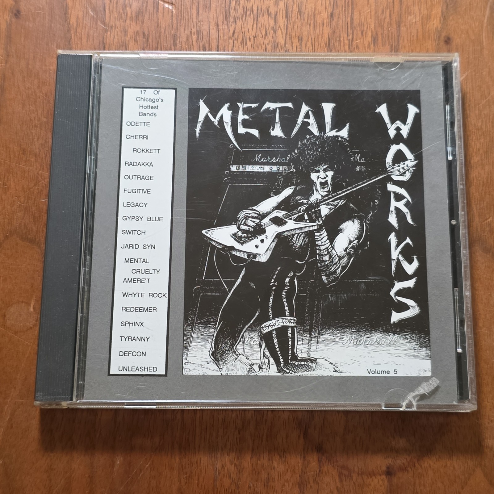Chicago Metal Works Volume 5 CD Compilation Melodic Rock Odette Defcon Rare HTF