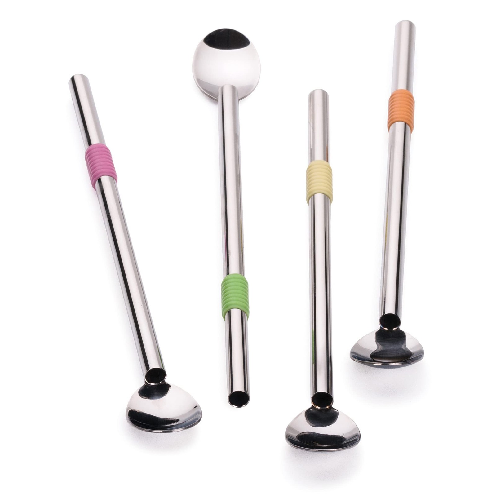 RSVP International Reusable Straw Set Dishwasher Safe, 8.5 Inch, 4 Piece RSVP International Reusable Straw Set Dishwasher Safe, 8.5 Inch, 4 Piece
