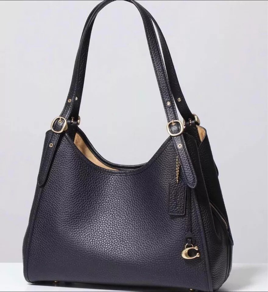 COACH Lori Shoulder Black C4824 Outlet NEW leather