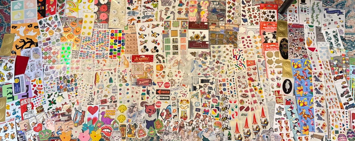 Huge Lot Vintage Mrs. Grossman’s Stickers Creative Memories Sticker 80s 90s +