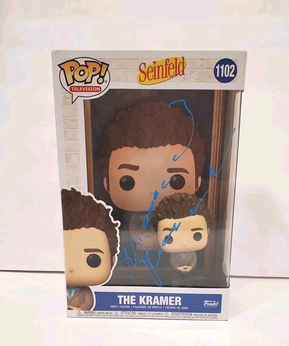 Michael Richards Signed Kramer Funko Pop Figure PSA Authenticated Seinfeld Actor Michael Richards Signed Kramer Funko Pop Figure PSA Authenticated Seinfeld Actor