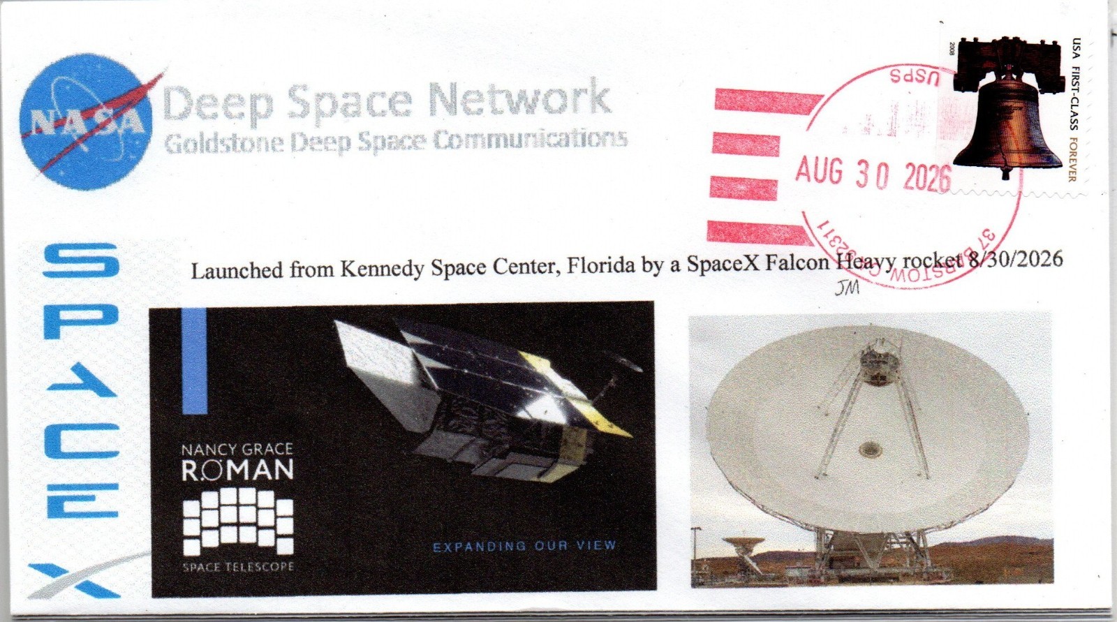 Space cover Nancy Grace Roman Space Telescope Launch Barstow 6 covers made Space cover Nancy Grace Roman Space Telescope Launch Barstow 6 covers made