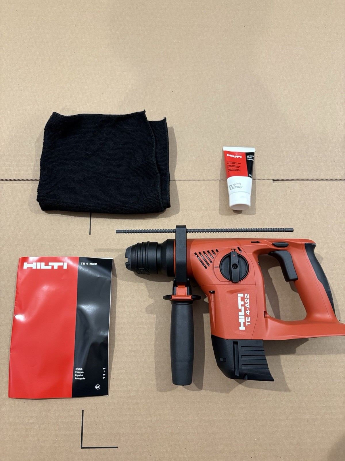 New HILTI TE 4-A22 Cordless Rotary SDS Hammer Drill 22V Concrete & Masonry