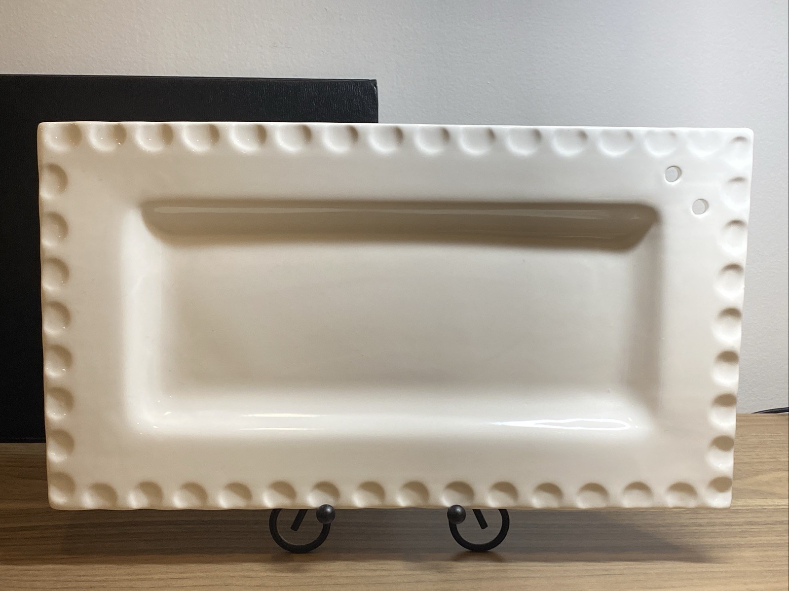 Southern Living at Home Dress Me Up Ribbon Platter Rectangular 14” x 8” Southern Living at Home Dress Me Up Ribbon Platter Rectangular 14” x 8”