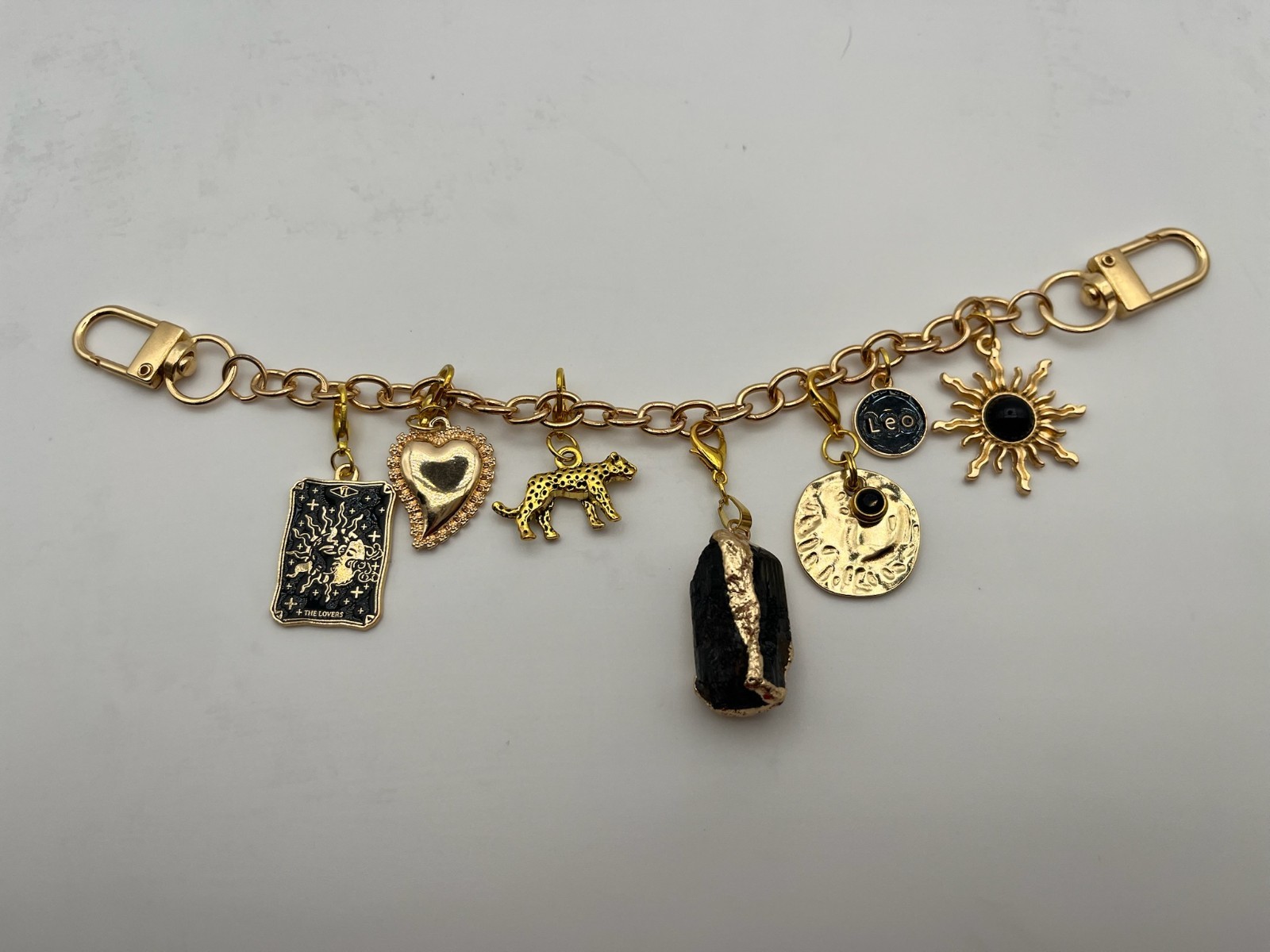 ✨Gold Charm Purse Chain | Luxury Inspired Handbag Accessory | CUSTOMIZABLE ✨